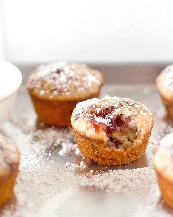 Strawberry Jam Muffins-4
