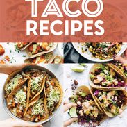 Best taco recipes in a collage.
