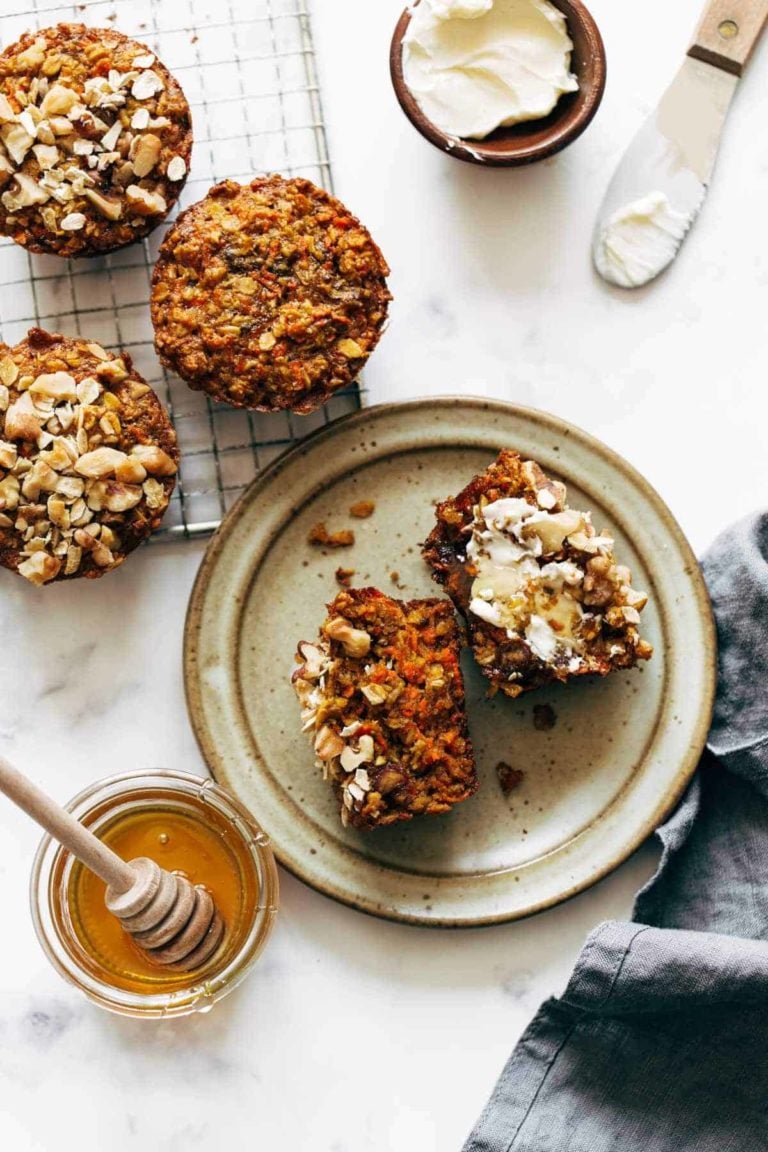 Easy carrot cake muffins.