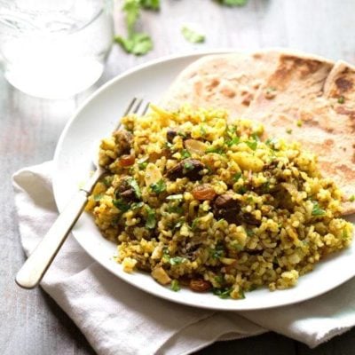 A picture of Beef Biryani